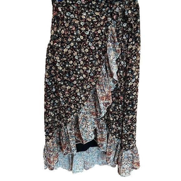 NEW Super Natural By Secret Mission Janice Skirt Set in brown ditsy floral - Picture 6 of 11